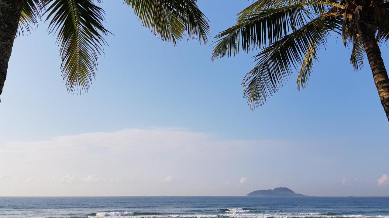 شقة Frente Pro Mar - B - Praia Do Tombo - Beachfront غوارويا المظهر الخارجي الصورة